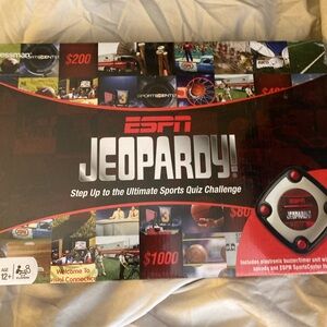 ESPN Jeopardy board game sealed box